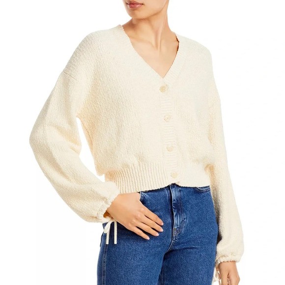 Paige Bougainvillea Cardigan Sweater Size Small - Picture 4 of 7